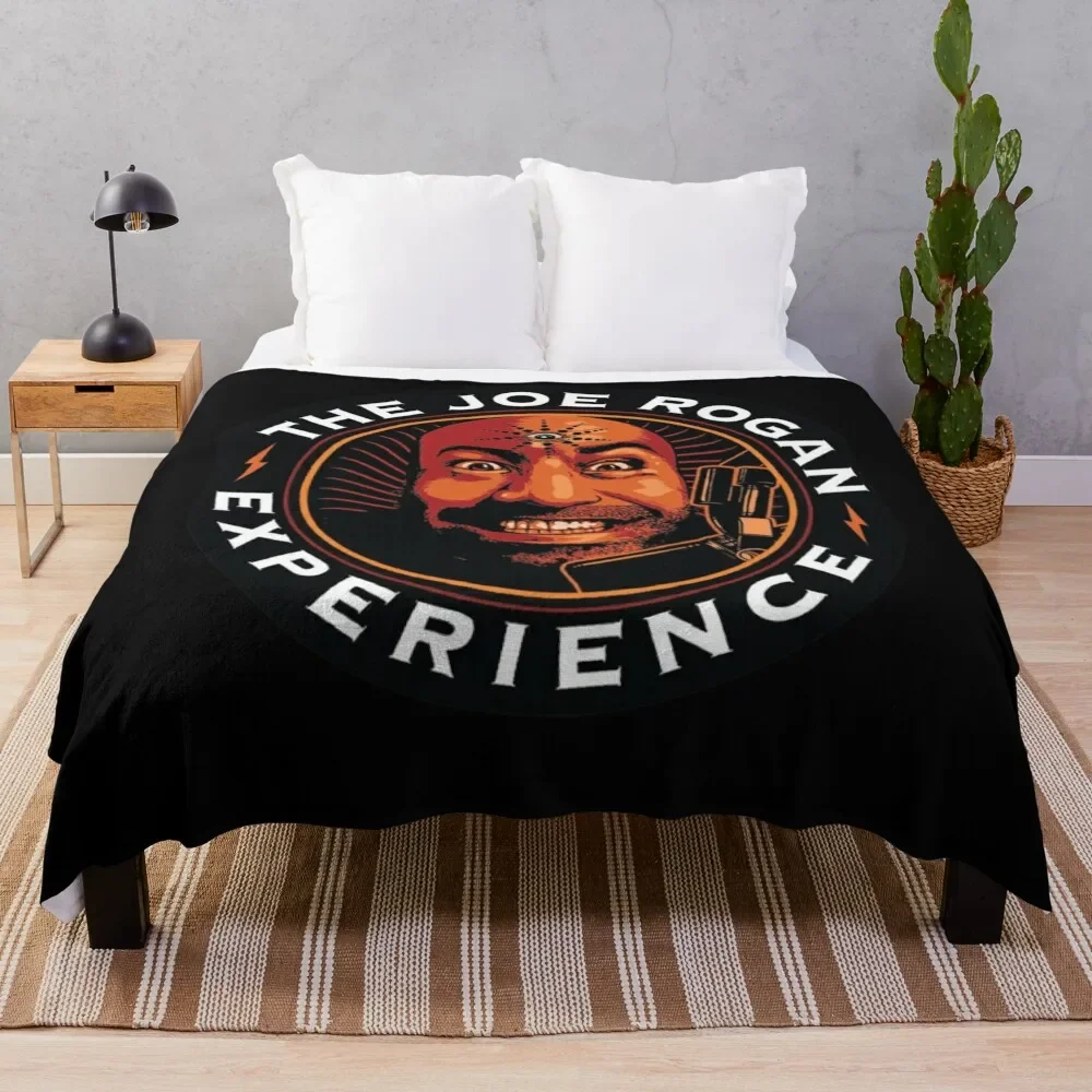 JRE Joe Rogan Experience Podcast Logo Classic . Throw Blanket For Sofa Thin Cute Plaid Luxury Designer anime Blankets