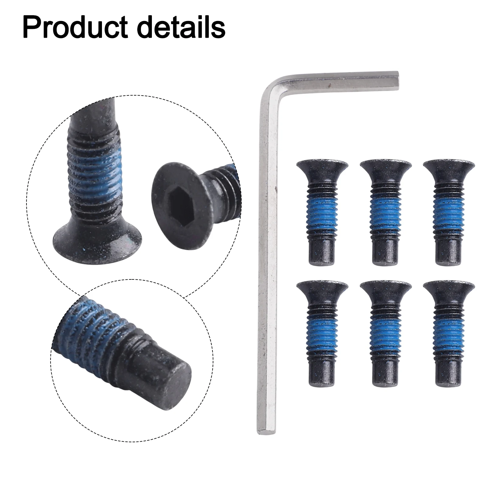 

Replacement Screw Kit Mounting Screw Kit Scooter Maintenance Stainless Steel Material Lightweight Design Versatile Compatibility