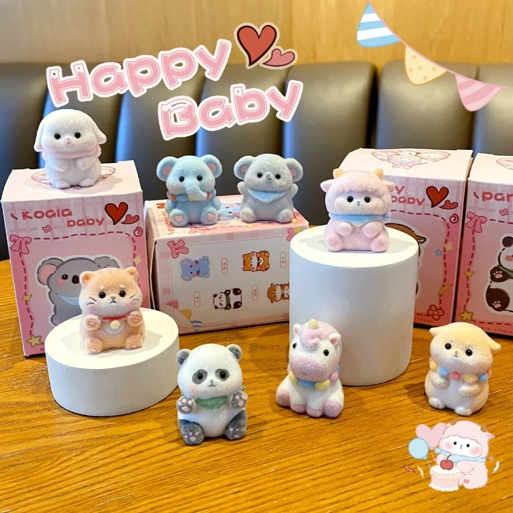 

4PCS Cute Animal Resin Figurines Set, Mini Kawaii Pet Resin Statues, Adorable Panda Animal Collectibles, Office Desk Ornament