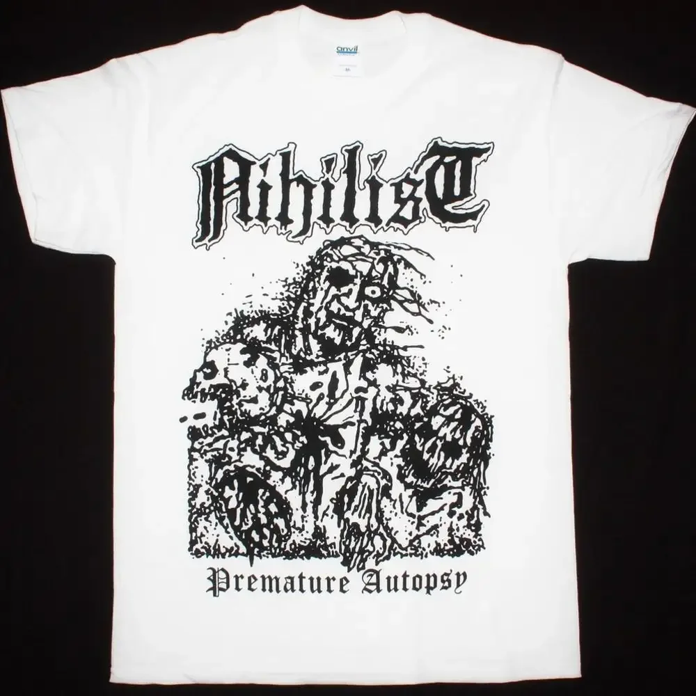 Nihilist Premature Autopsy Swedish Death Metal Entombed White T Shirt