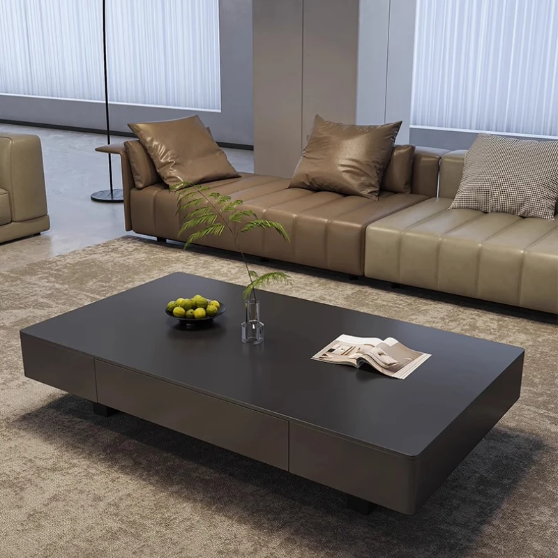 

Minimalist Luxury Coffee Table Modern Easy Rectangle Decor Center Tables Itaian Design Coutchtisch Living Room Furniture