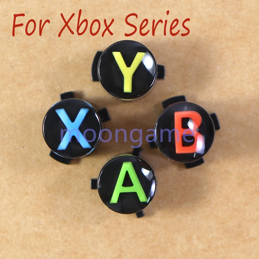 

2 комплекта сменных цветных кнопок ABXY для контроллера Microsoft Xbox Series S X A B X Y