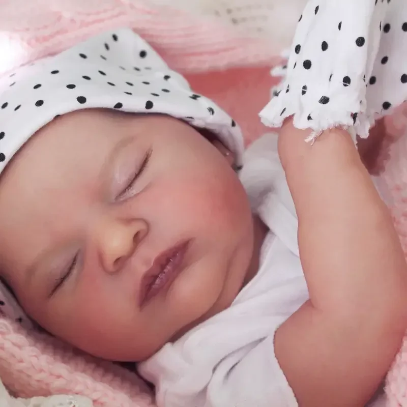 21 polegada 52cm já pintado terminado boneca reborn laura artesanal reborn preemie bebê recém-nascido crianças brinquedo figura presente menina bonecas