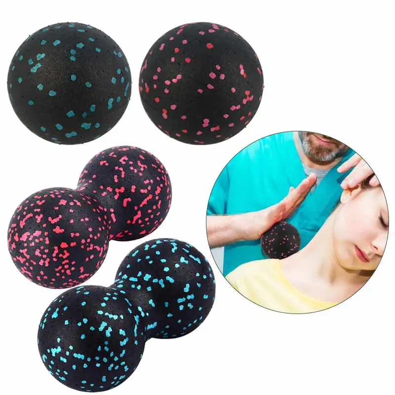 Eva Erdnuss kugeln Körper massage Faszien ball hohe Dichte Muskel entspannung Lacrosse Fitness Yoga Myo faszie Ball lindern Schmerzen