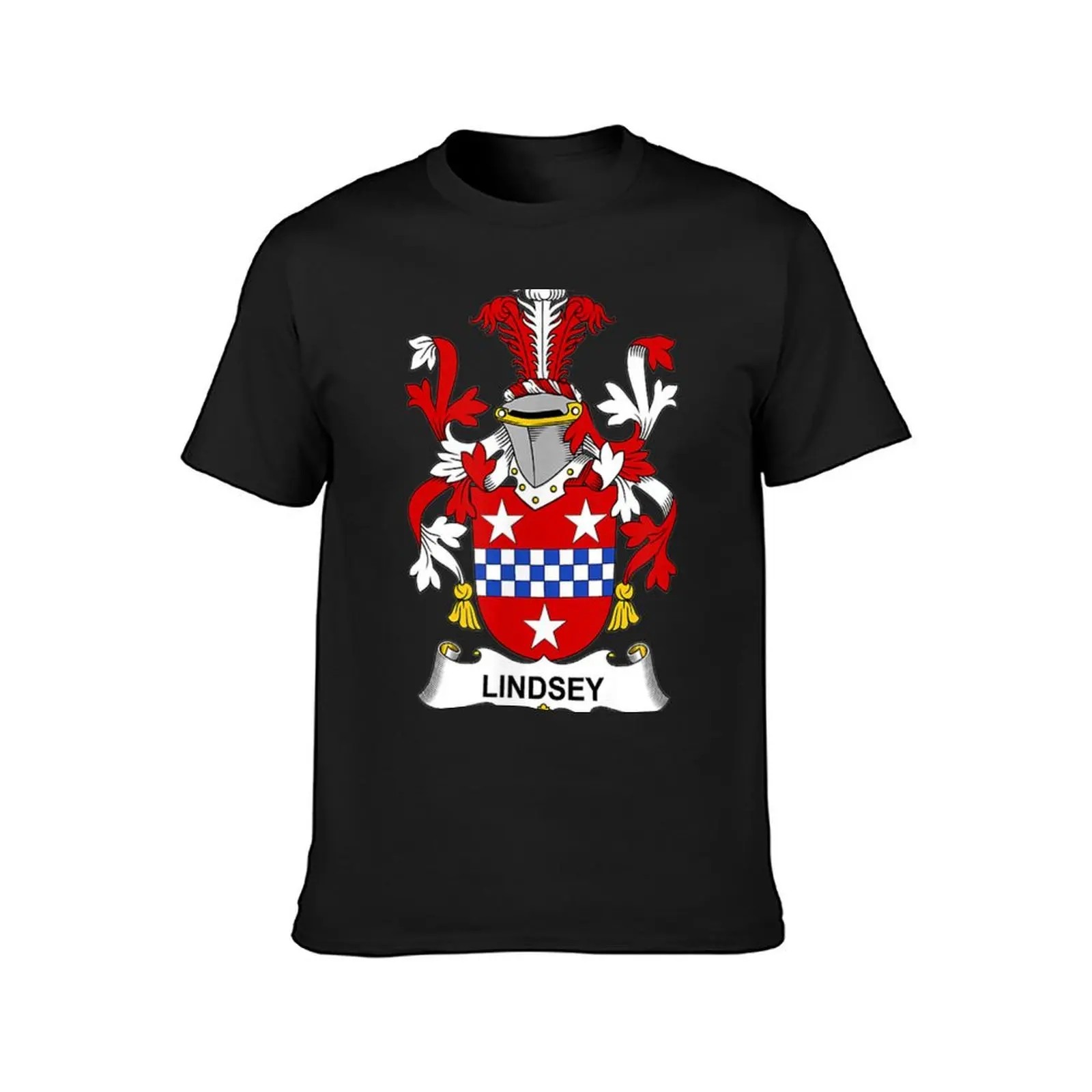 Lindsey Of Arms - Family Crest T-Shirt cute tops aesthetic clothes t shirt men