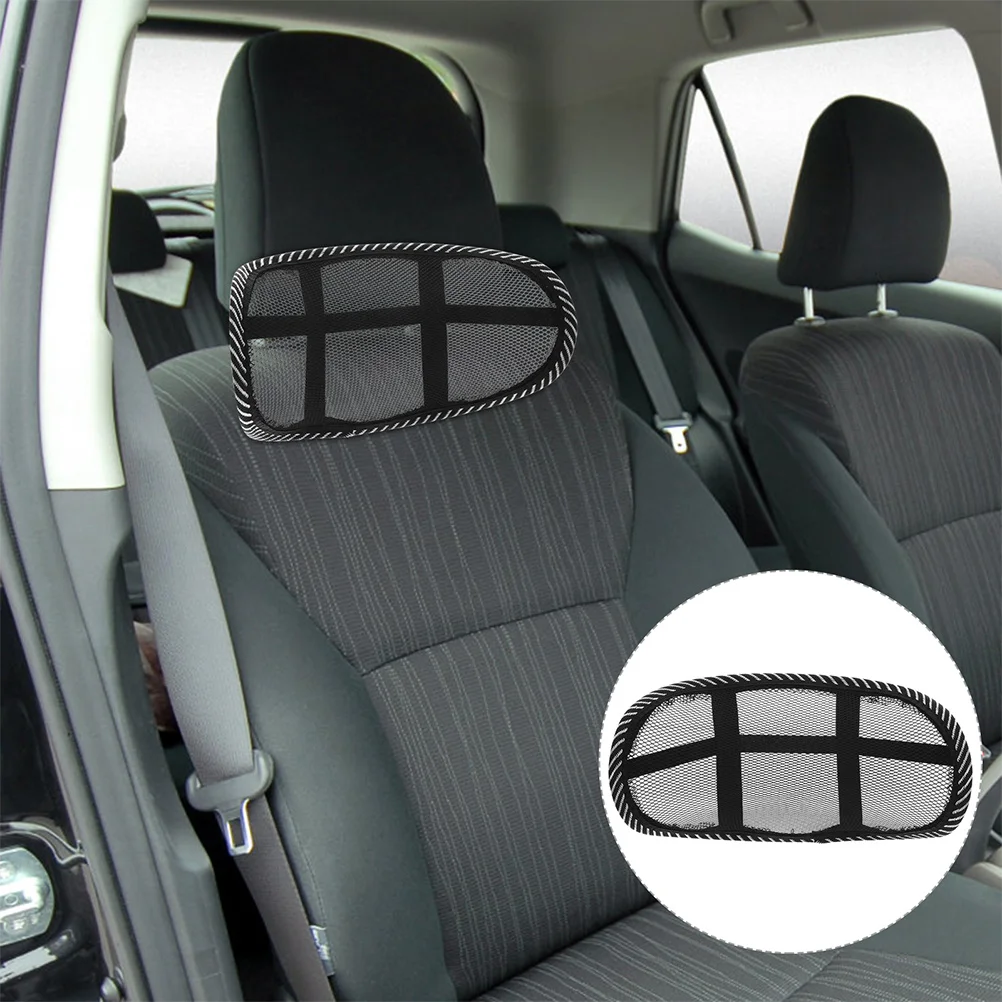 

2Pcs Breathable Mesh Car Neck Pillow Summer Headrest Pillow for Driving Seat Neck Support Comfortable Car Seat Accessories