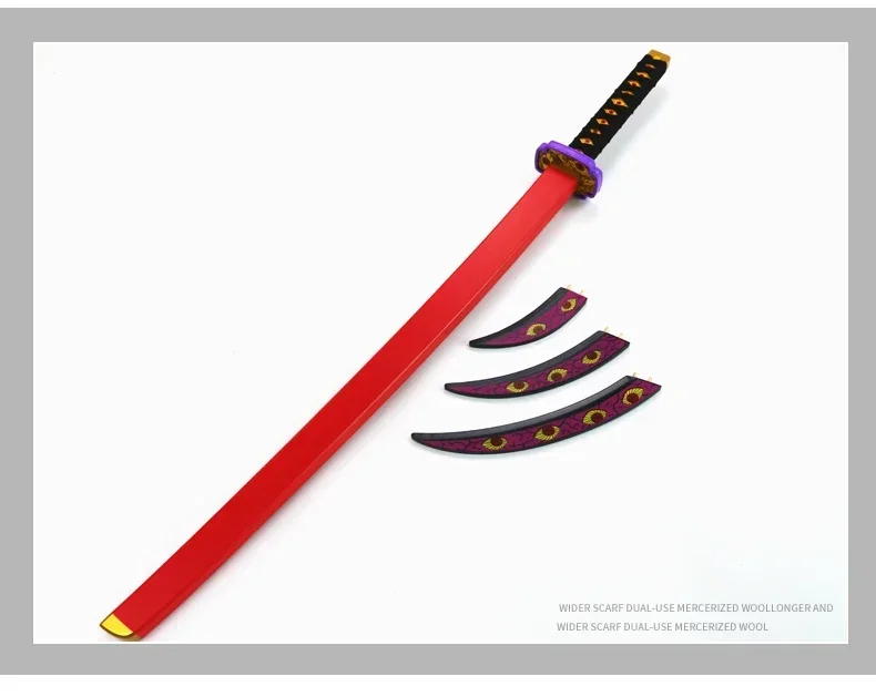 鬼滅の刃-日本の刀,木製刀,忍者玩具,キメツノヤイバ,104cm - AliExpress 15