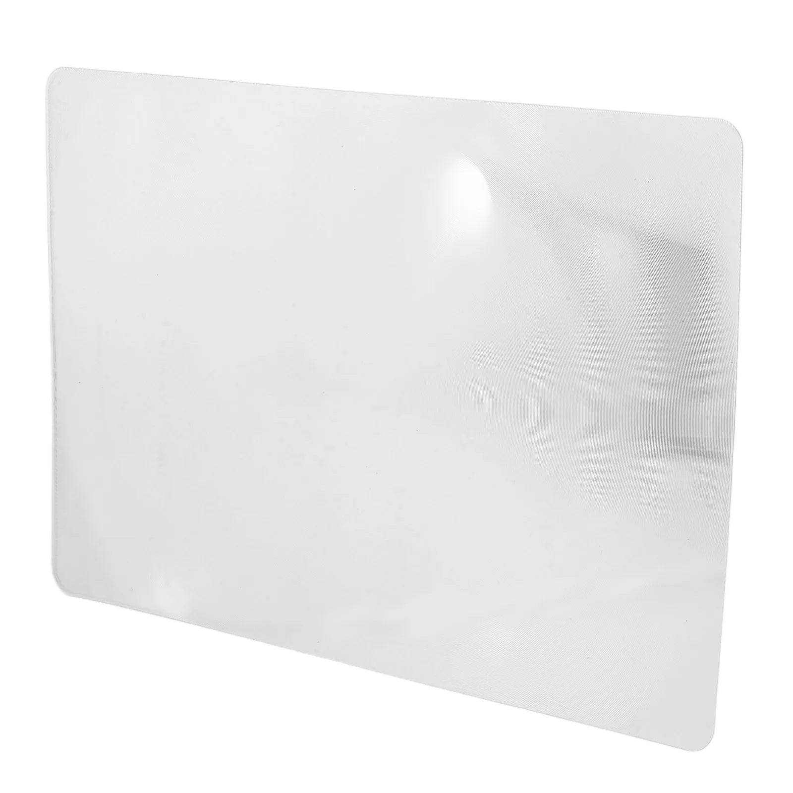 Folha de ampliação retangular 3x para leitura, lente de lupa de grande página, livro, jornal, idosos, portátil, leve, ferramenta transparente de pvc