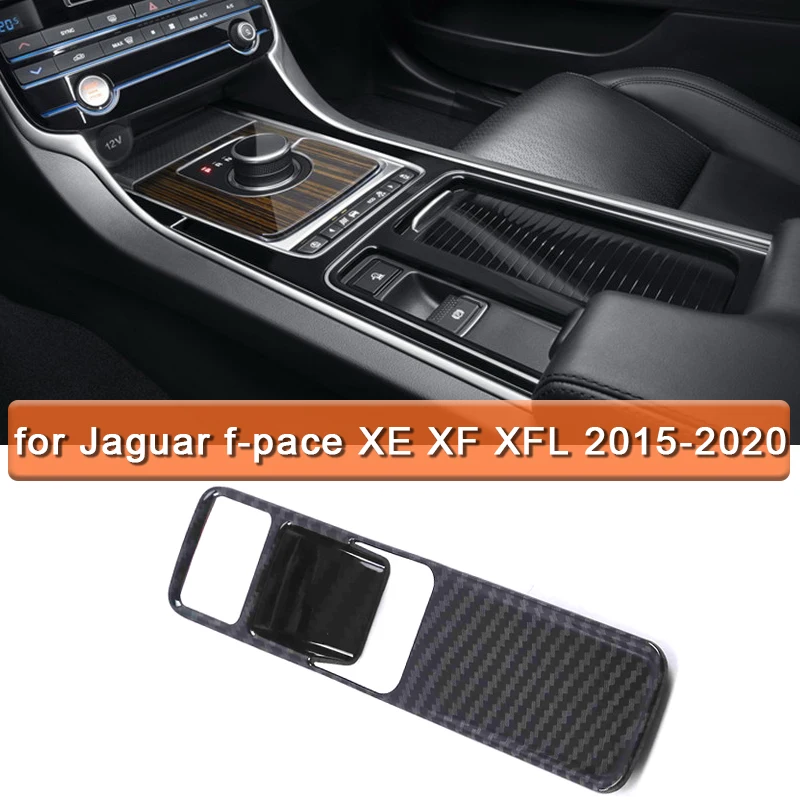 

For Jaguar f-pace XE XF XFL 2015-2020 Accessories Electric Parking Handbrake Cover Handbrake Decorative Gearbox Central Control