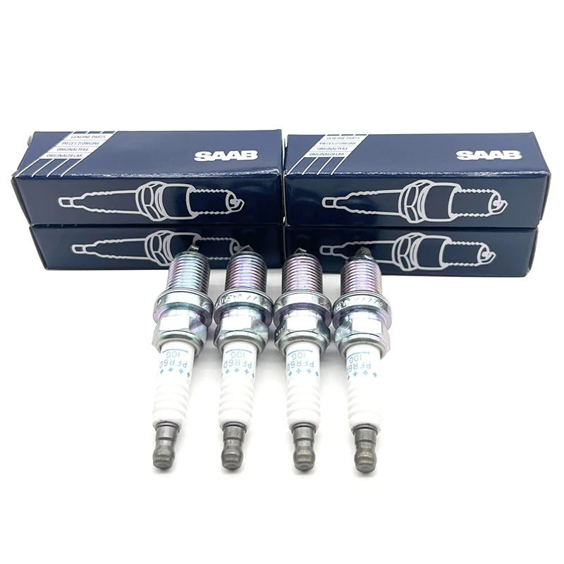 FOR SAAB 93 9-3 9-3X 1.8T 2.0T spark plug Spark Plugs B207 All petrol Models 2003-2011 55571391 NGK PFR6D10G H6T60271 12787707