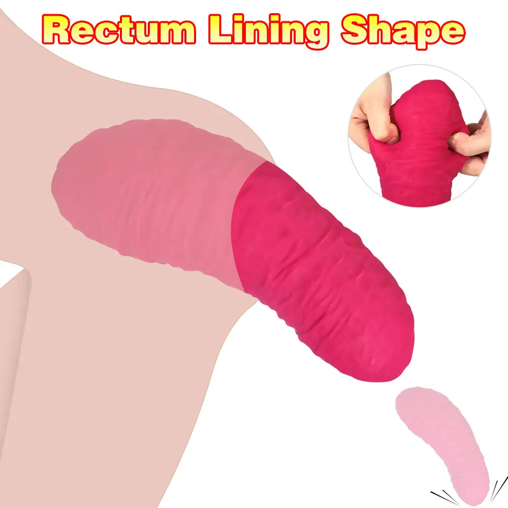 Giant Anal Plug Rectal Wall Modeling Rectocele Experience Human Ovulation Dildo Butt Plug Anal Dilator Sex Toys for Man Woman