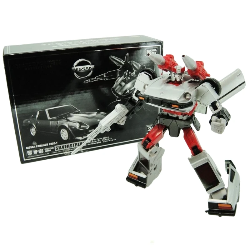 In Stock Takara Tomy Transformers MP Series Special Edition MP-18S Silver Thunder Robot Anime Action Model Toys Gift