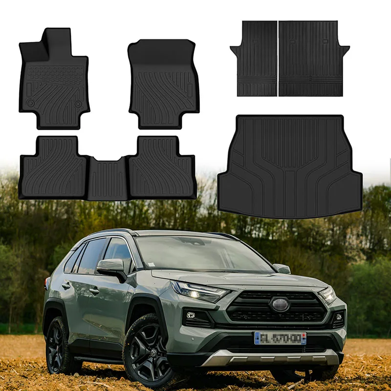 

Custom TPE car floor mats For Toyota RAV4 all-weather accessories Automobiles para auto Vehicle supplies Interior spare parts