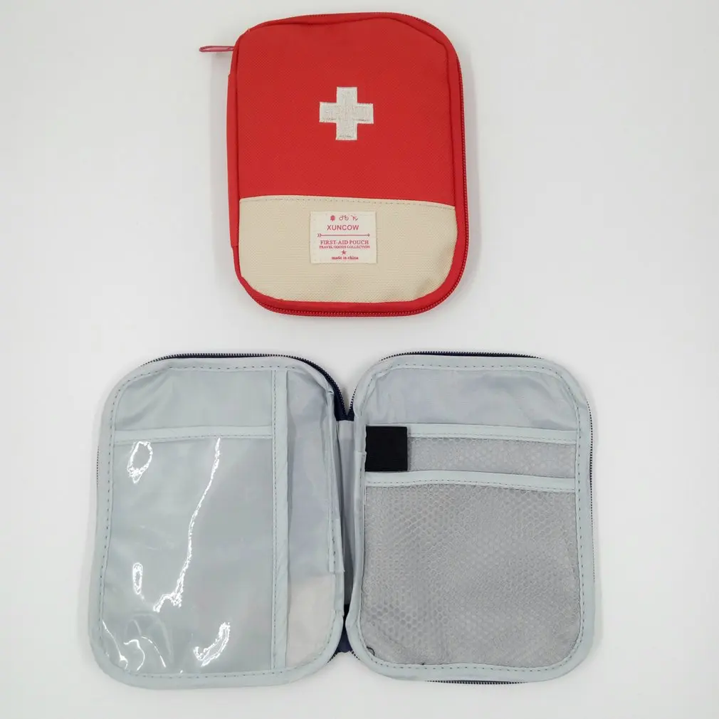 Outdoor EHBO-kit Tas Reizen Draagbare Geneeskunde Pakket Jacht Noodpakket Zakken Geneeskunde Opbergtas Kleine Organizer Zakken