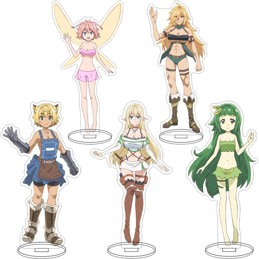 Figura de Anime de 16 CM, El Caballero Gato Reencarnado y la Niña Élfica, Vida Diaria, Behemoth Aria ‌ Balkan ‌ Adornos de Acrílico para Cosplay, Regalos