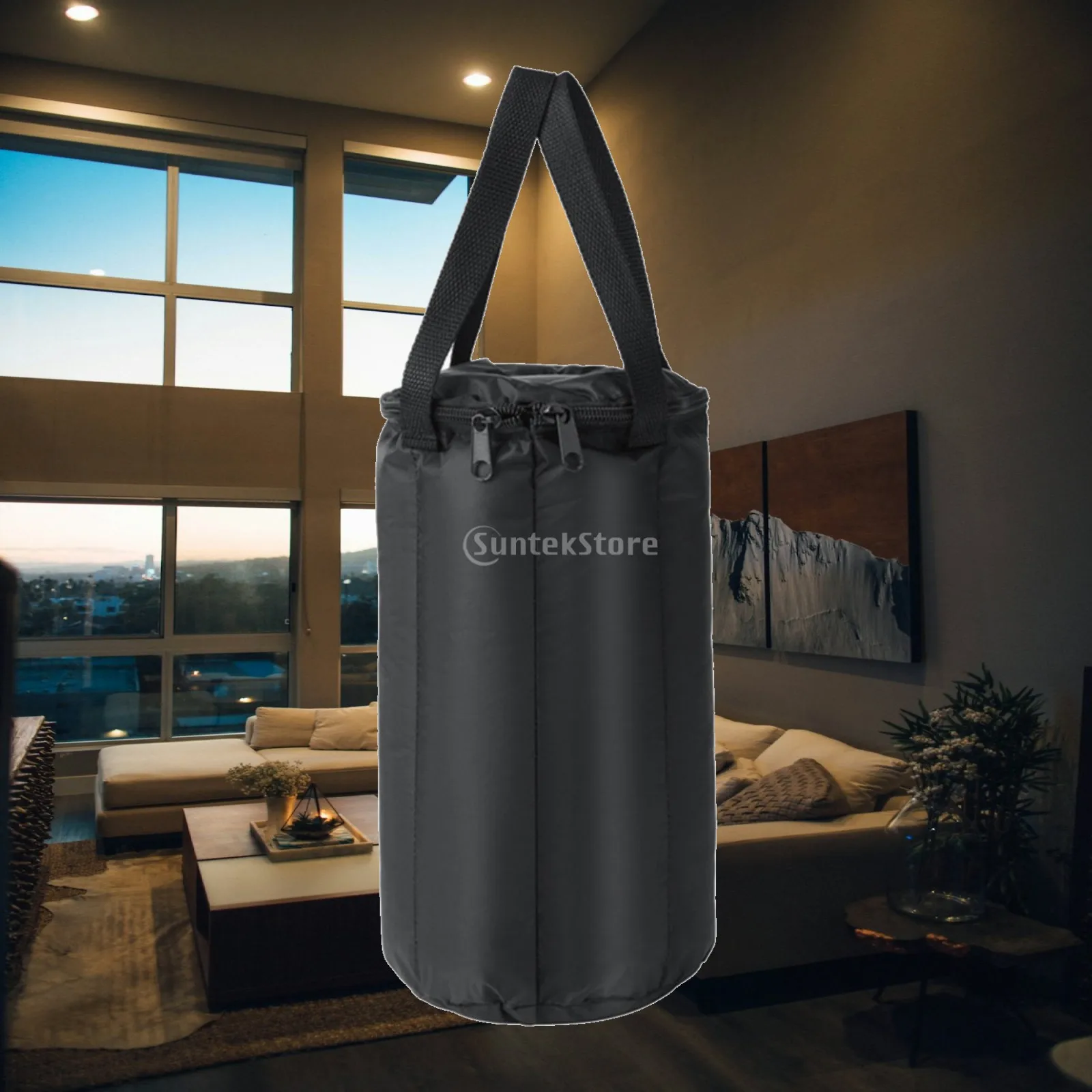 Quilted Insulated Beverage Holder Water Sport Bottle Case Portable Carrier for Travel Gym and Cycling