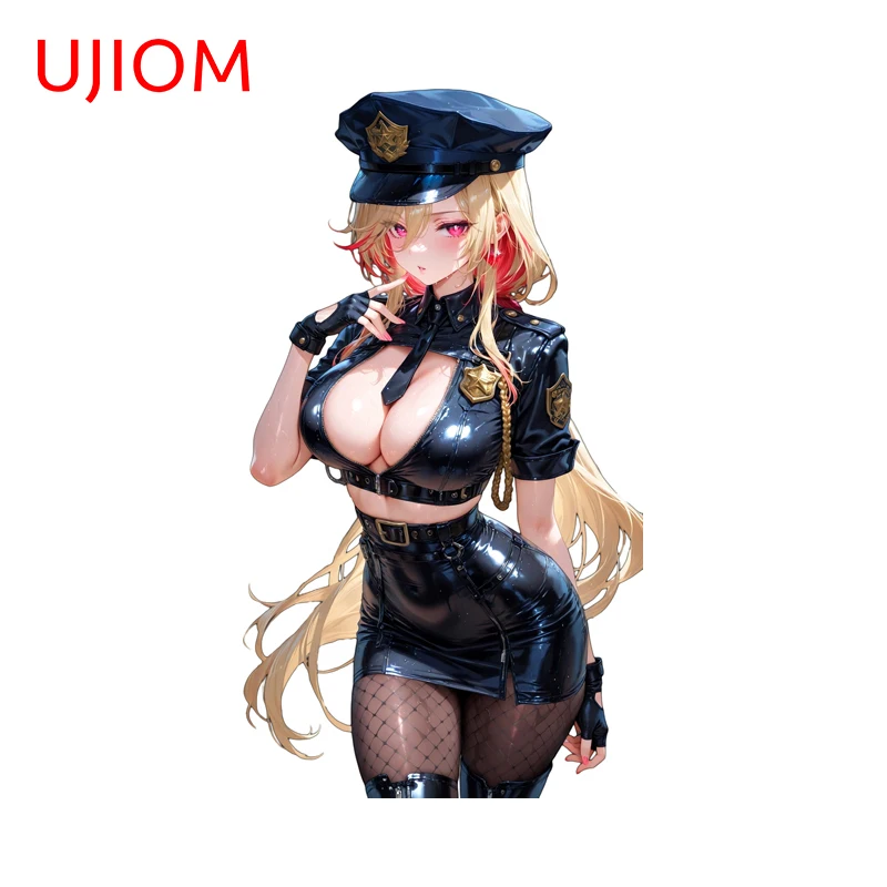 UJIOM مثير عارية الثدي Minisuka الشرطة Alexia Midgar الجدار ملصق فتاة جميلة الكتابة على الجدران ملصقات شخصية باردة غرفة ديكور #4