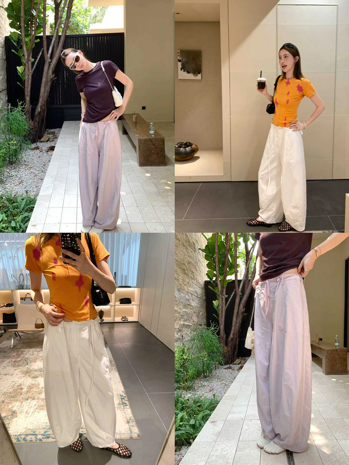 

Удобные легкие практичные брюки для женщин, летние модные универсальные брюки с защитой от солнца, повседневные длинные брюки, дышащие и легкие на ощупь