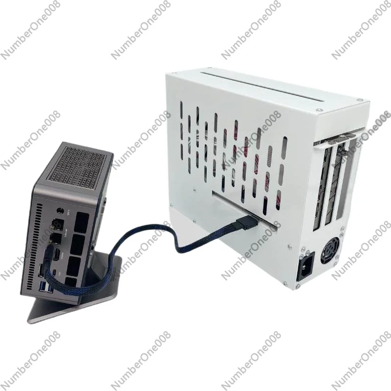 

Универсальная док-станция eGPU, внешний корпус для видеокарты Oculink / M.2 NVMe / USB4 для ноутбуков и портативных игровых ПК