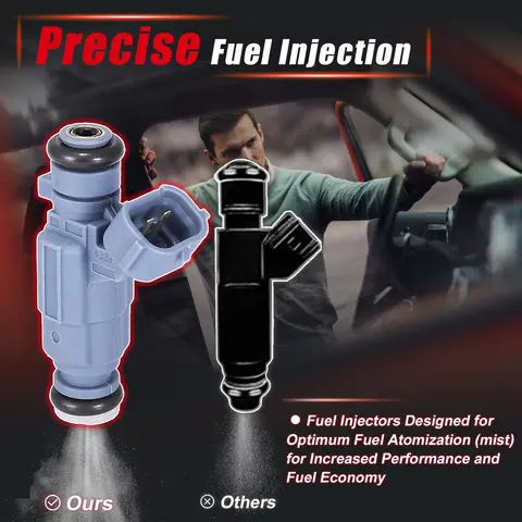 35310-38010 현대 산타페 소나타 2.4L XG350 3.5L 기아 Optima 2.4L Sedona 3.5L 3531038010 842-12256 용 새 연료 인젝터