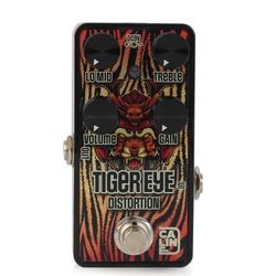 Caline G001 Tiger Eye distorsion pédale d'effet de guitare True Bypass pièces et accessoires de guitare électrique