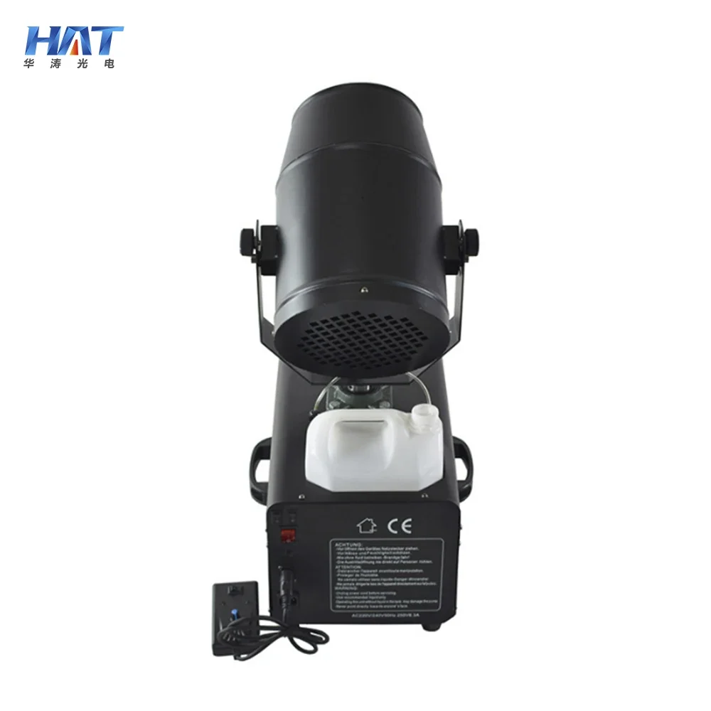 HAT MINI Moving Head Snow  ICE Machine 2000W  Full Power Atmosphere Made 2000w Snow for Wedding Parties Stage Bar Nightclub