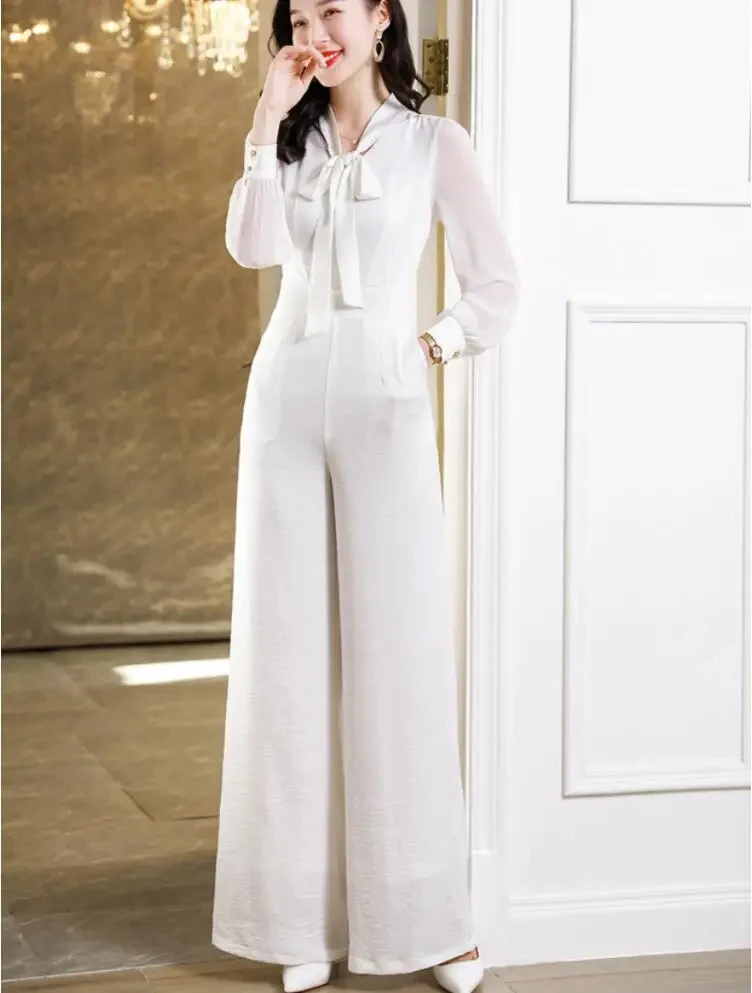 new summer office lady fashion casual plus size brand female women girls wide leg jumusuits