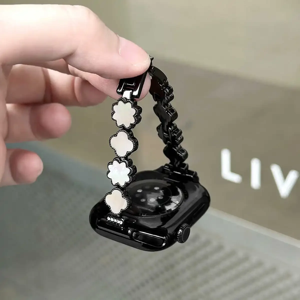 سوار نحيف من الفولاذ المقاوم للصدأ لهاتف Samsung Galaxy Fit 3 سوار معصم مجوهرات للسيدات لملحقات Samsung Galaxy Fit3