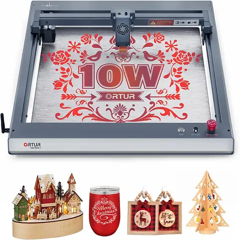 Ortur Laser Master 3 Off-line Control Woodworkers Laser Engraver and Cutter For Wood Acrylic 20000MM/MIN Metal Engraving Printer