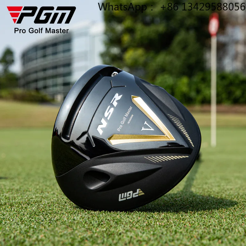 PGM Men's No. 1 Wood Driver Golf Clubs High Rebound Low Center of Gravity Titanium Carbon Fiber MG056 R Flex Set