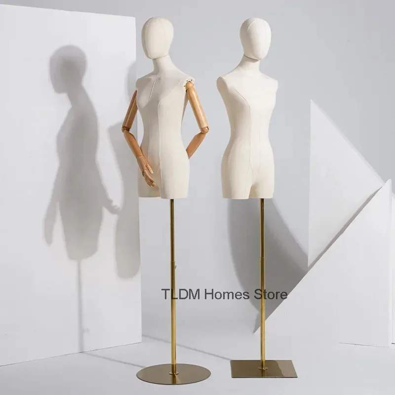 High-quality Female Mannequins For Wedding Dress Sewing Mannequin Shelf DIY Women's Clothing Display Female Window Display Stand