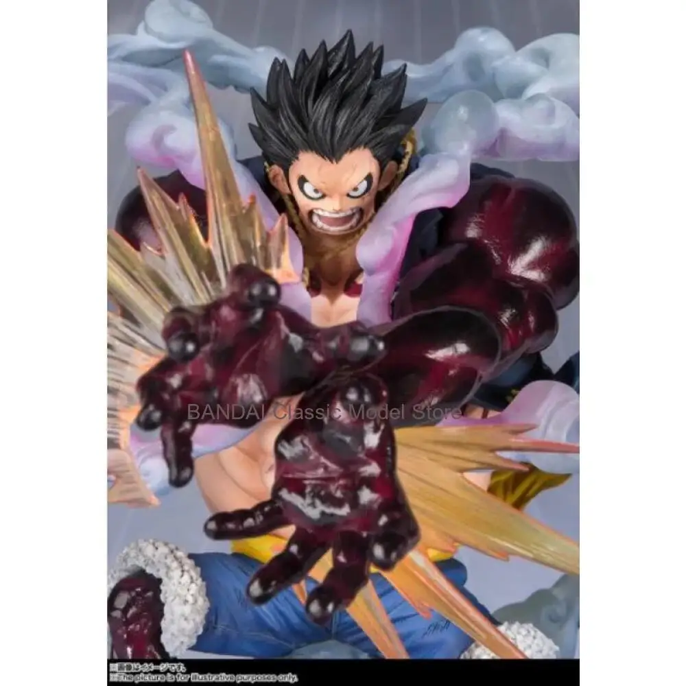 Bandai One Piece FiguartsZERO Monkey D Luffy Gear 4 Lion Bazooka Normal & Special Color 180mm PVC ABS Collectible Figure - view 4