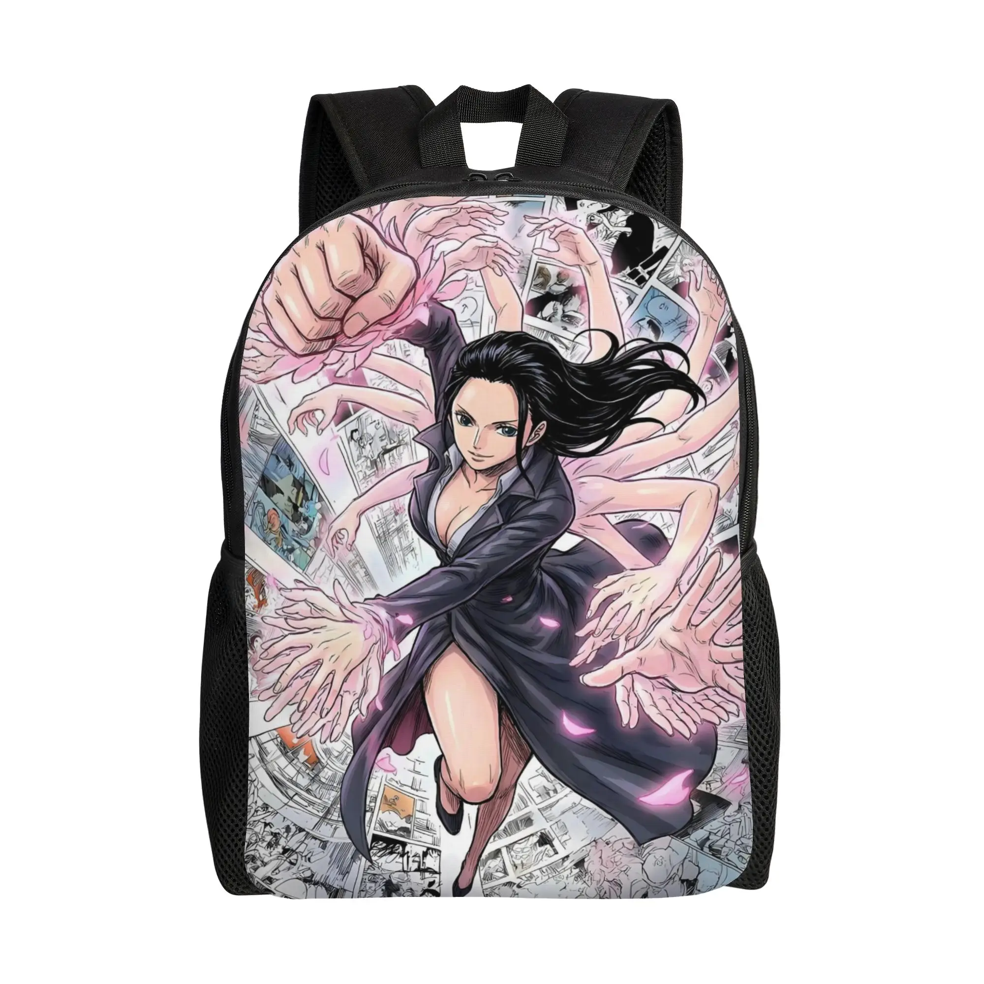 

Back to school season Nico Robin Schoolbag One Piece High School Students Super Quality Backpack