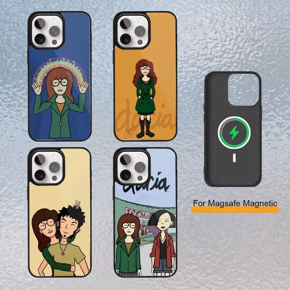 

D-DARIA M-MORGENDORFFER Phone Case for iPhone 17,16,15,14,13,12,11 Plus,Pro Max Magnetic Wireless Charging Cover