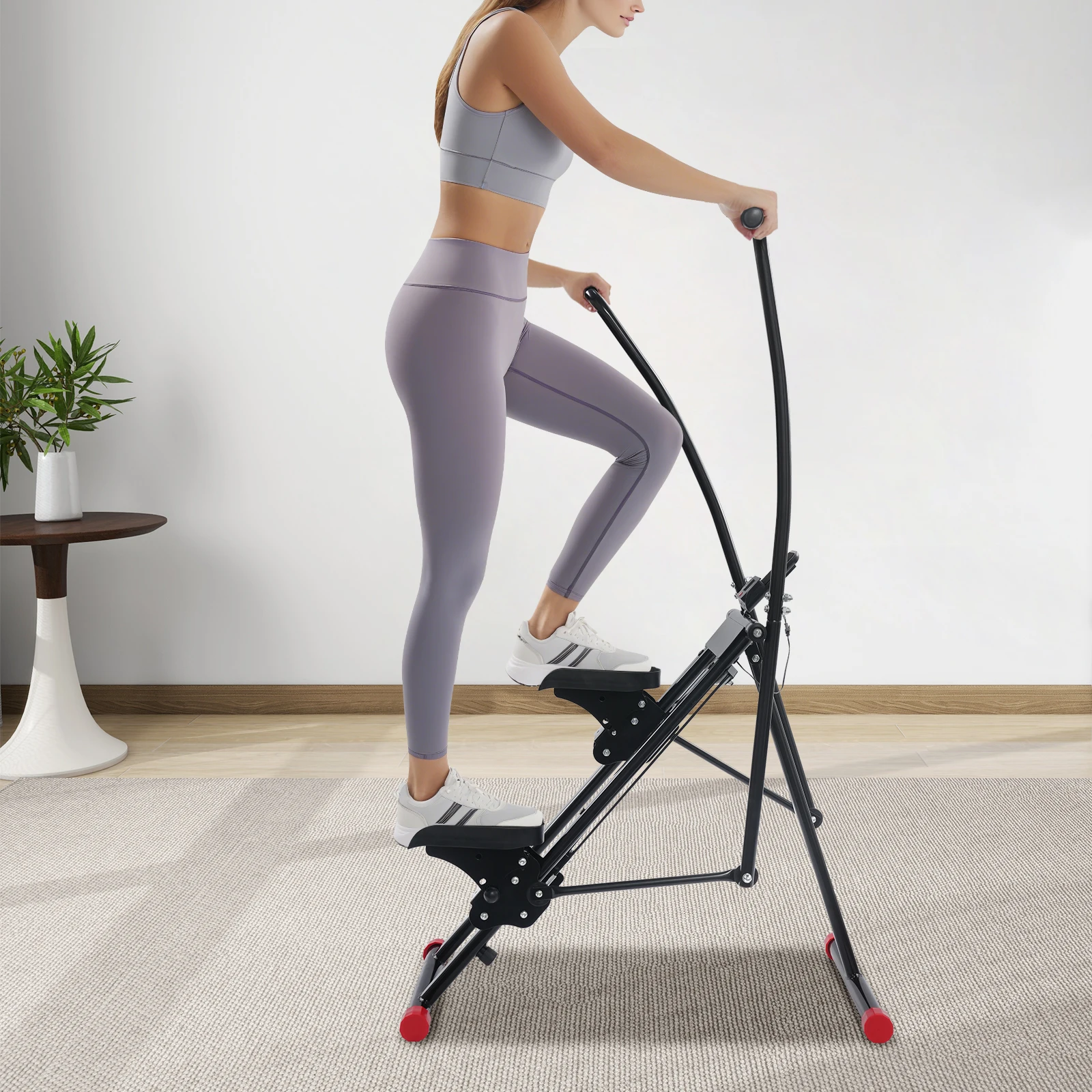 

Vertical Stair Stepper Exercise Climber Full-Body Workout Machine for Home Gym Fitness Training