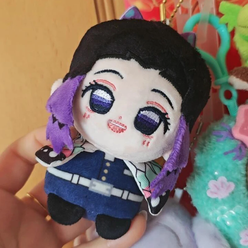 10cm quente demon slayer bonecas de pelúcia kanroji mitsuri agatsuma zenitsu shinobu iguro obanai anime figura brinquedos de pelúcia presente de natal