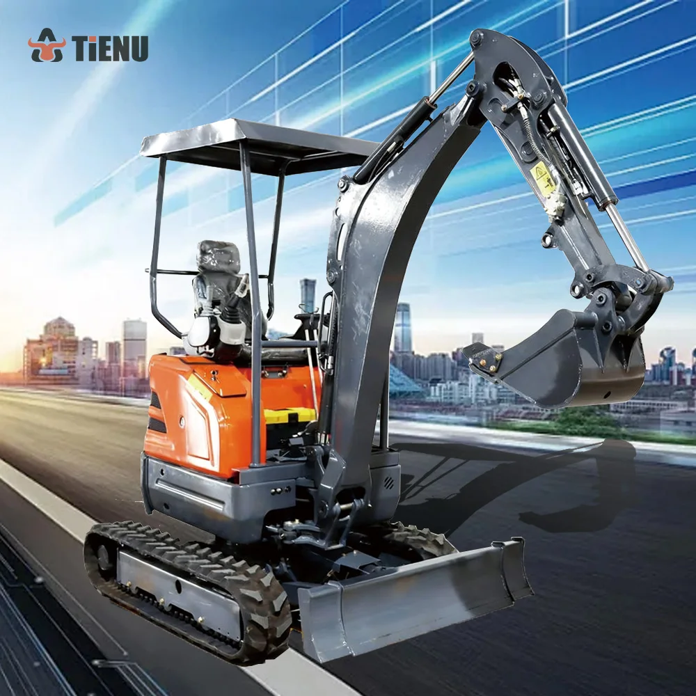 Гидравлический экскаватор Kubota 2000 кг, сертифицированный CE для муниципальных технических обслуживаний и сельскохозяйственных операций