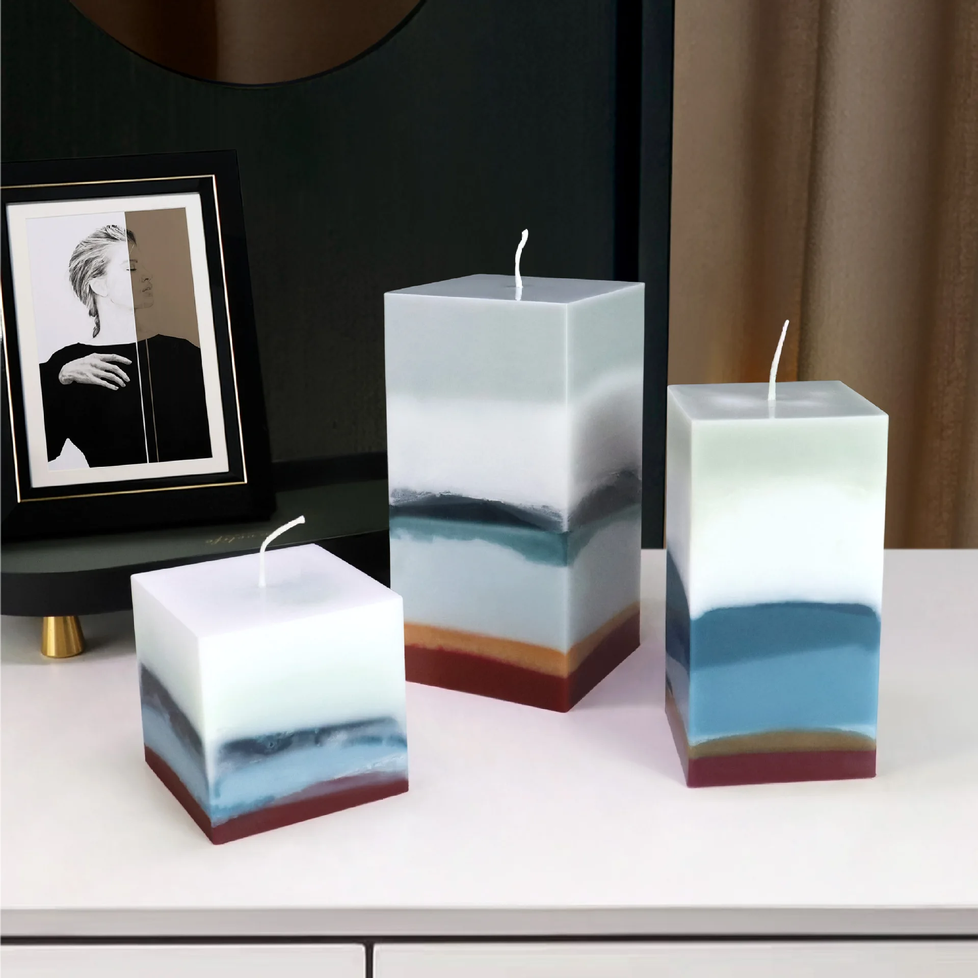 3D vierkante rechthoek kolom k - Candle Making Workshop recensie en prijs