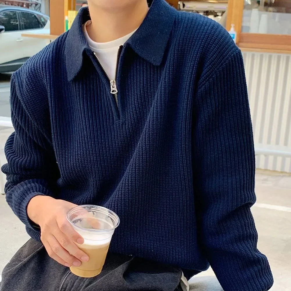 

Casual mens long sleeve sweater t shirt suitable as an undershirt crafted to provide warmth in various environments