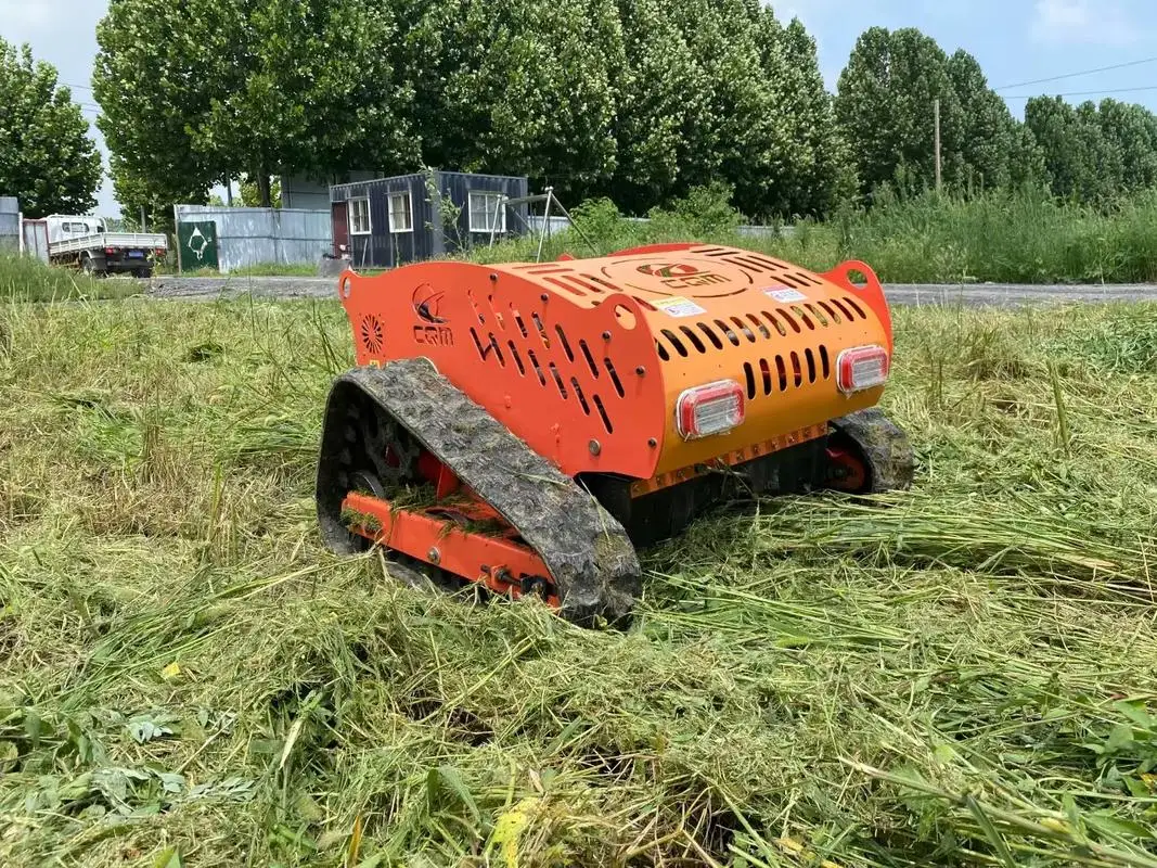 AI Intelligent Remote Control Lawn Mower with Automatic Return Obstacle Avoidance GPS Fully Automatic Weeding Machine