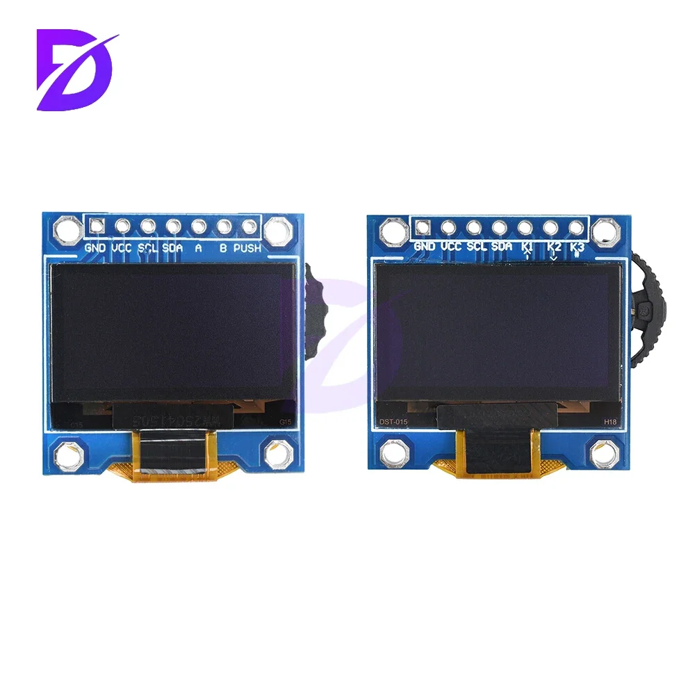 0.96-inch OLED Display SSD1315 Combo Module with Rotary Encoder/Three-Position Toggle Switch