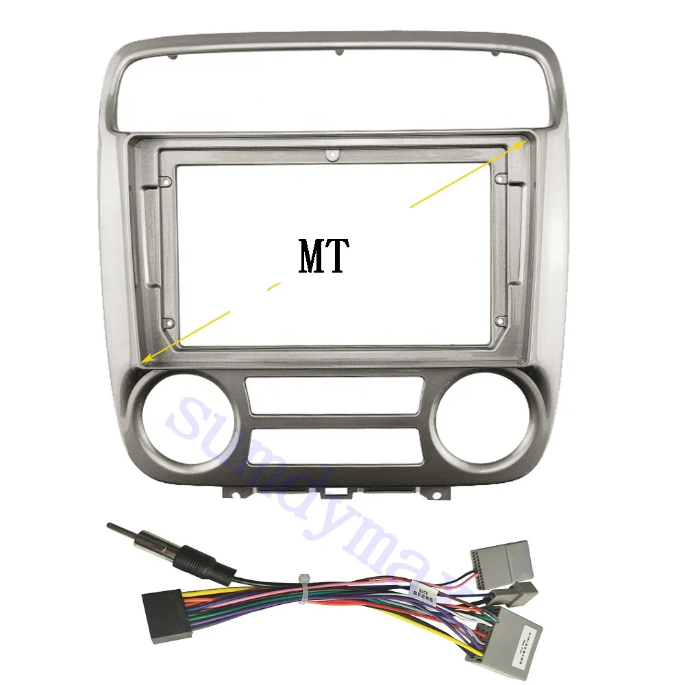 

2din 9inch Android Car radio Fascia Adapter cable Audio Dash Fitting Panel Kit For Honda Stream 2001-2004 car radio fascias