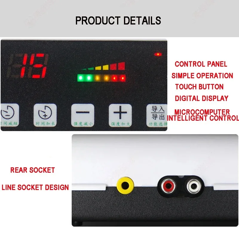 آلة الوجه بالموجات فوق الصوتية أدوات العناية بالبشرة الوجه والجسم مدلك بالموجات فوق الصوتية يشد الجلد رفع إزالة السموم جهاز الجمال