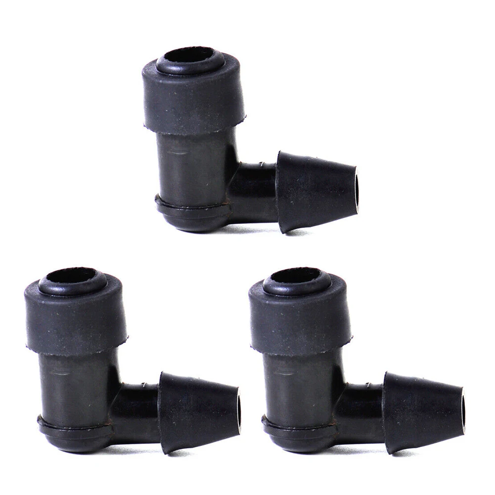 

Accessories Spark Plug Cap 3PCS Black Dirt Bike ATV Easy To Install Fit For Motorcycle High Performance Offer Strong