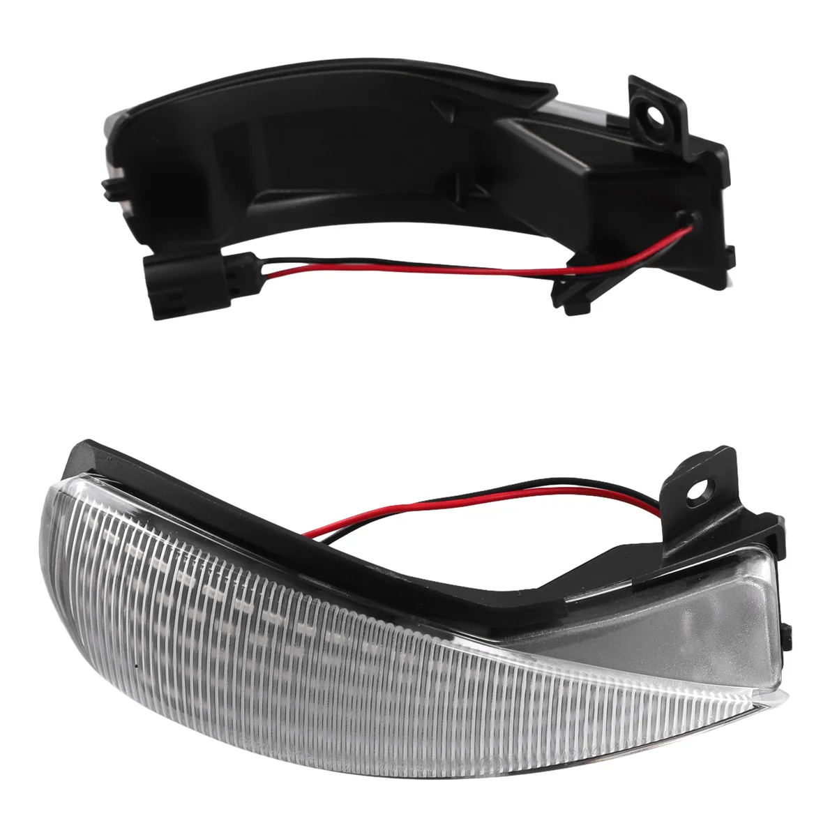 For Mazda 3 BL 08-14 Mazda 6 GH 07-15 Car Rear View Mirror Turn Signal Side Rearview Indicator Lamp Transparent image 2