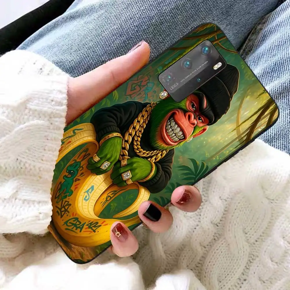 حافظة لهاتف هواوي P 8 9 10 20 30 40 50 Pro Lite Psmart Honor 10 lite 70 Mate 20lite من ITALAN Brainrot