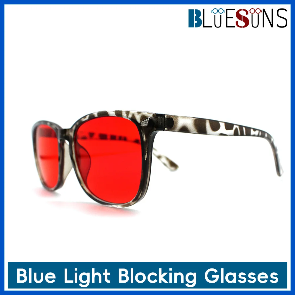 

Leopard Frame Anti Blue Light Glasses Unisex Personalized Style Mobile Phone Eyewear for Eye Health Protection