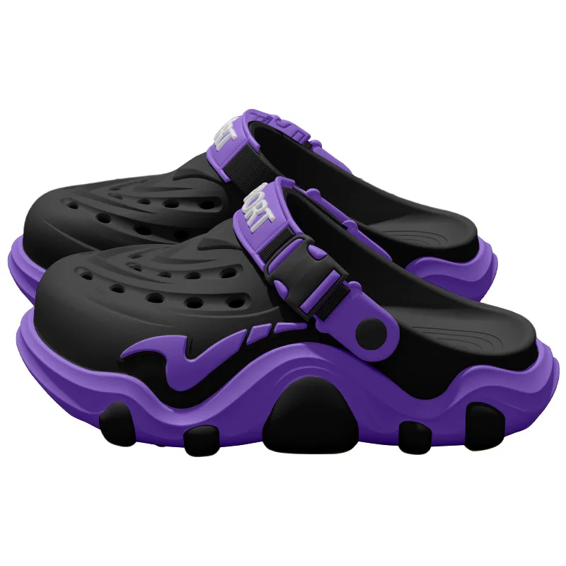 Arch Supported Perforated Shoes for Men, 2026 New Summer Wear, Non Slip, Wear-Resistant, Breathable Beach Sandals - view 6