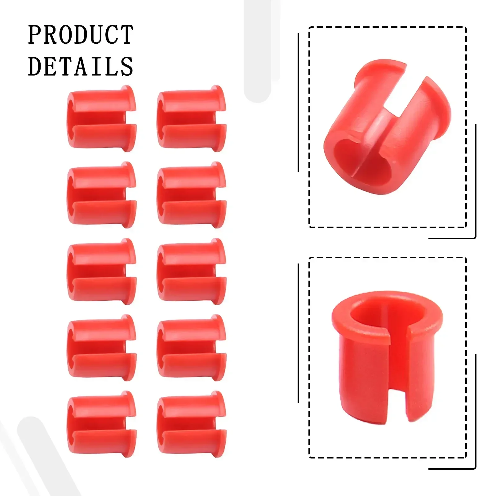 Cycling Bicycle Rim Plug Bike Rubber Plug Tool Valve 10pcs Pump Adapter Bicycle Bicycle Components Bike Convert Sporting Goods