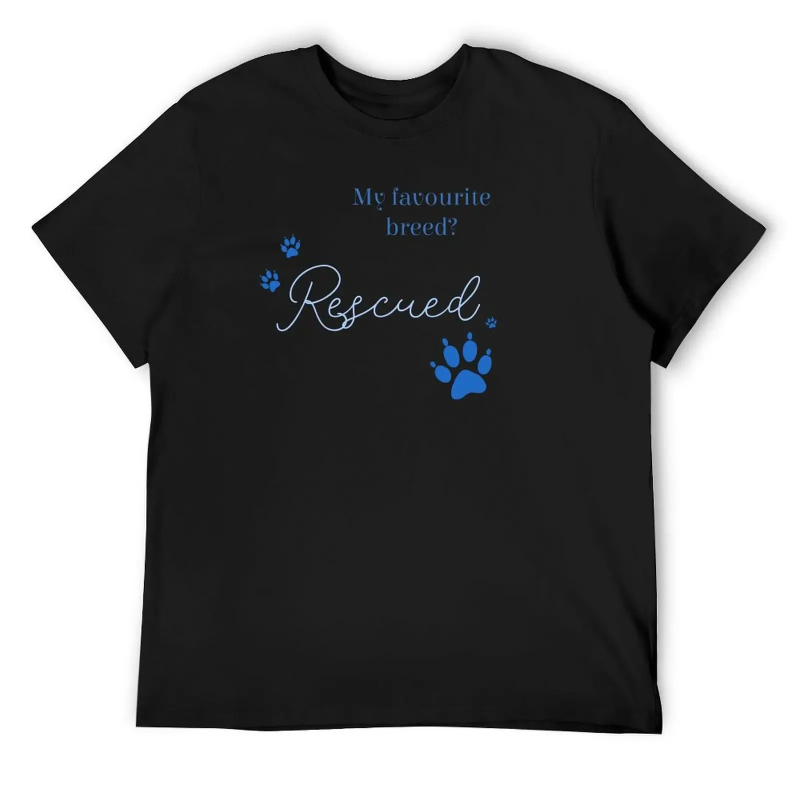 Rescued Pets T-Shirt essential t shirt vintage clothes mens t shirts casual stylish